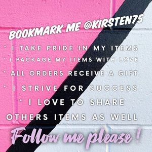 Bookmark 🔖 me @Kirsten75